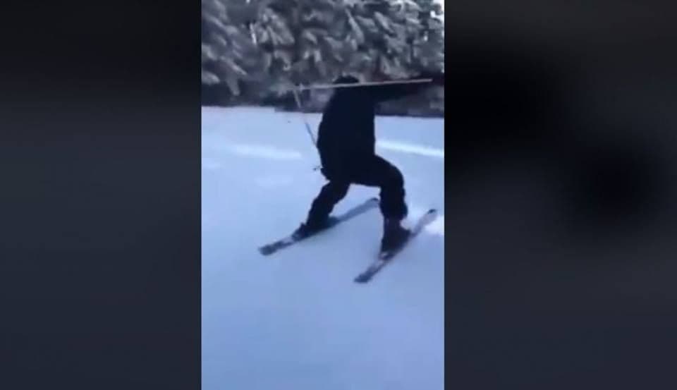 Desna skija Suaaaade, digni glavu Suadeeee, ne u basamake, medo je tamo...(VIDEO) Desna skija Suaaaade, digni glavu Suadeeee, ne u basamake, medo je tamo...(VIDEO)