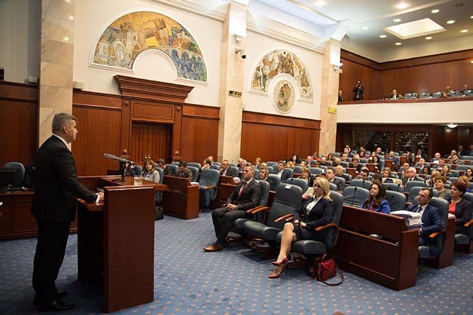 Brajović prvi zvaničnik u Sobranju nakon ustavnih promjena Brajović prvi zvaničnik u Sobranju nakon ustavnih promjena