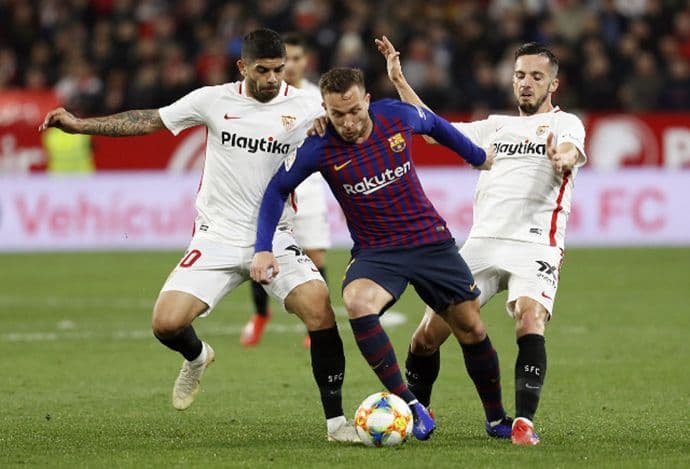 Sevilja savladala Barselonu, gol posvećen Sali Sevilja savladala Barselonu, gol posvećen Sali