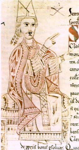 feljton-crtez-pape-grgura-sedmog-u-rukopisu-iz-11-vijeka