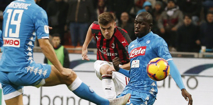 Pjontek za 27 minuta srušio Napoli (VIDEO) Foto: Tanjug/AP Photo/Antonio Calanni