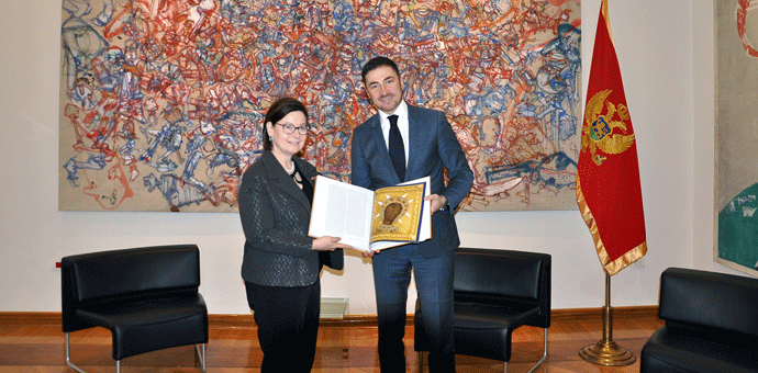 Crna Gora i SAD posvećene unaprjeđenju odnosa u oblasti kulture Foto: Ministarstvo kulture