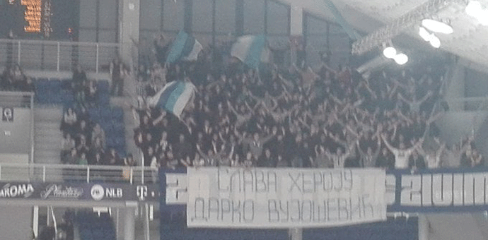 "Varvari" se poklonili heroju Darku Vujoševiću Foto: Twitter