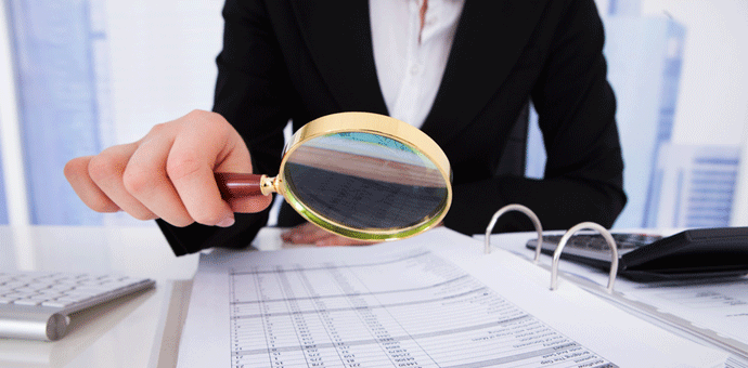 Pod lupom dokumenta desetine preduzeća Ilustracija