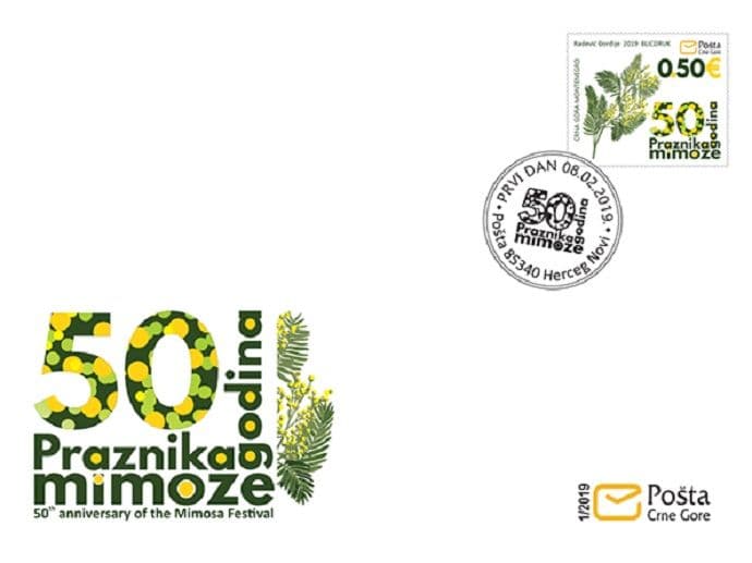 Promovisana poštanska marka „50 godina Praznika mimoze“ Promovisana poštanska marka „50 godina Praznika mimoze“