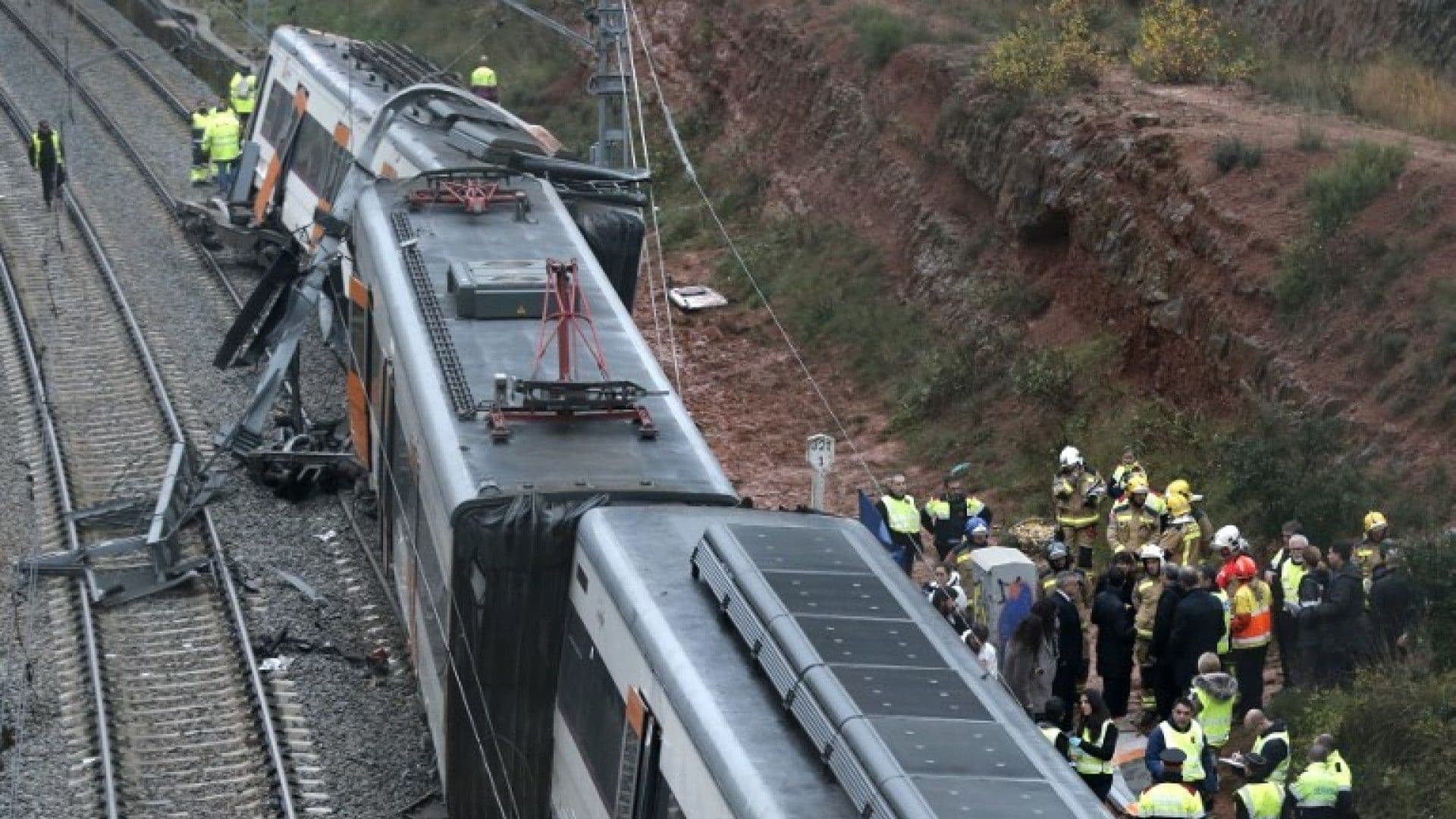Željeznička nesreća kod Barselone, jedna osoba poginula Željeznička nesreća kod Barselone, jedna osoba poginula
