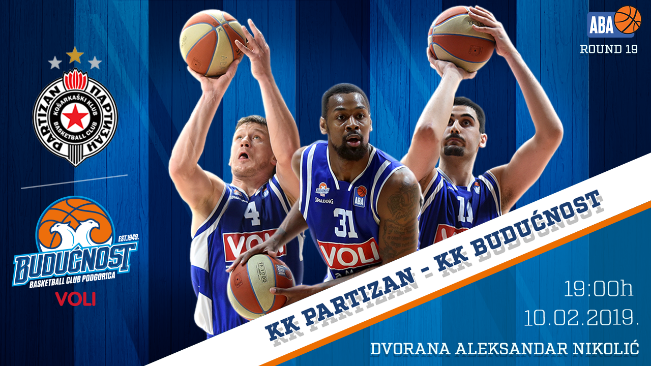 Košarkaški spektakl sjutra u BG: Budućnost Voli na megdan Partizanu Košarkaški spektakl sjutra u BG: Budućnost Voli na megdan Partizanu