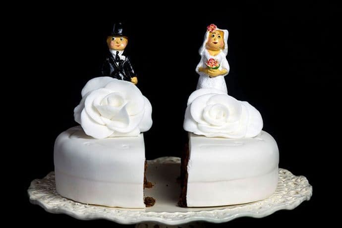 Razveli se tri minuta nakon vjenčanja Razveli se tri minuta nakon vjenčanja