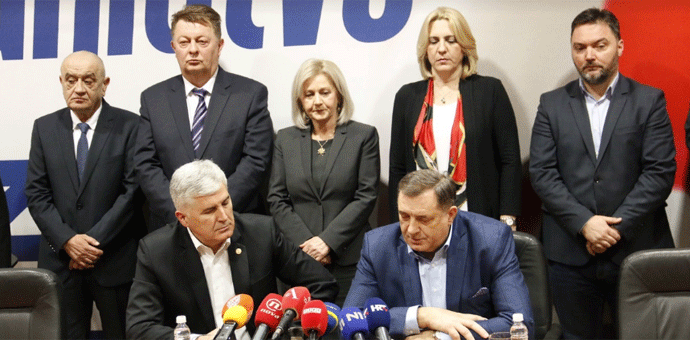 Dodik i Čović: Pozivamo Bošnjake da se konsoliduju Foto: R. D./Klix.ba