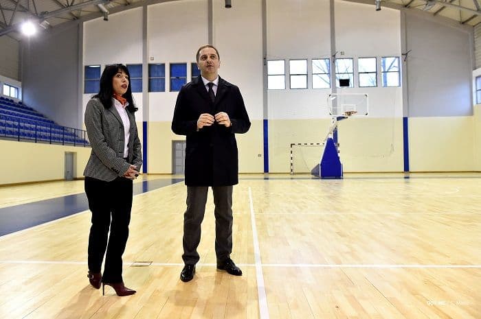 Šehović: Milion i po eura ulažemo u školsku sportsku infrastrukturu Šehović: Milion i po eura ulažemo u školsku sportsku infrastrukturu