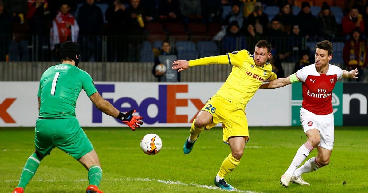 Arsenal se obrukao u Bjelorusiji, Sevilja slavila u Rimu The Mirror