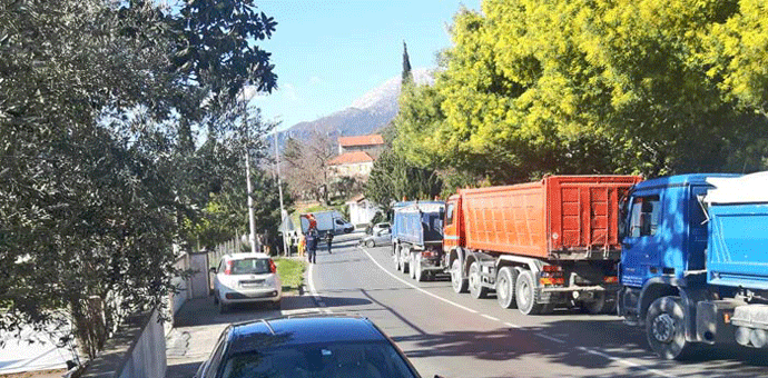 Povrijeđen motociklista Foto: Radio Jadran