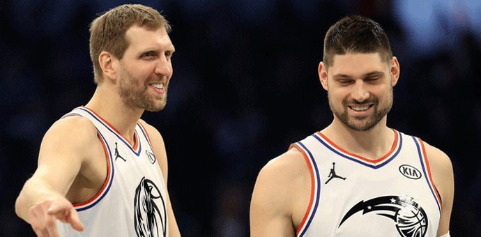 Tim Lebron razbio Tim Janis, Vučević debitovao sa četiri poena (VIDEO) Foto: Twitter; Streeter Lecka/Getty Images