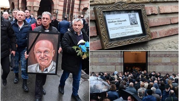 Hiljade ljudi oprašta se od Šabana Šaulića Hiljade ljudi oprašta se od Šabana Šaulića
