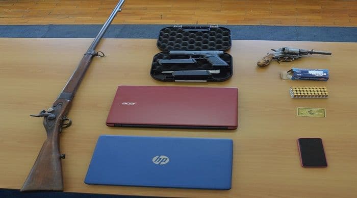 Pretres na Cetinju, oduzeto oružje i municija Pretres na Cetinju, oduzeto oružje i municija