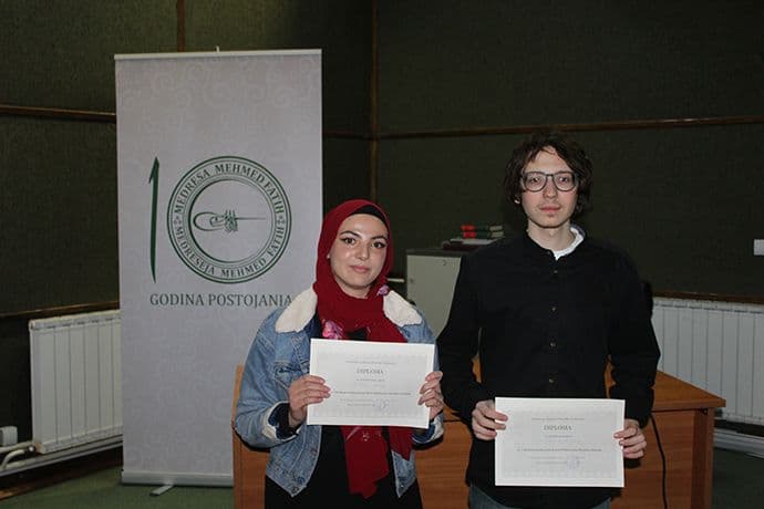 Aleksa Petković i Adela Bašini na filozofskoj olimpijadi u Rimu Aleksa Petković i Adela Bašini na filozofskoj olimpijadi u Rimu