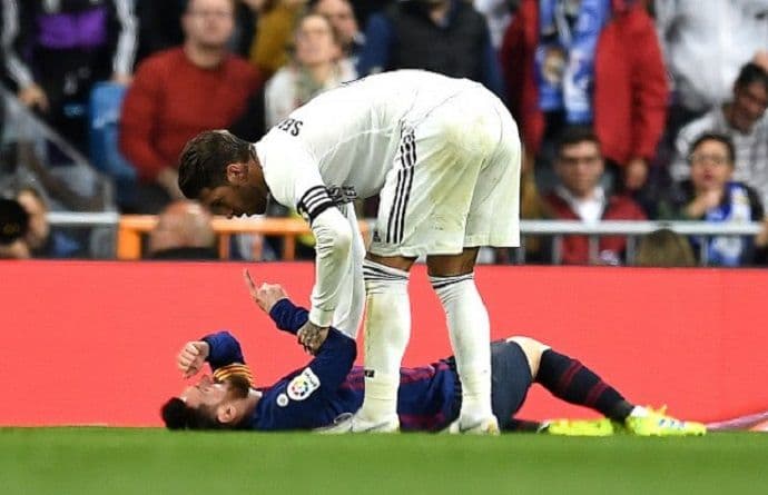 Pike: Mesiju usta puna krvi, Ramos kaže "nijesam ga udario namjerno" Pike: Mesiju usta puna krvi, Ramos kaže "nijesam ga udario namjerno"