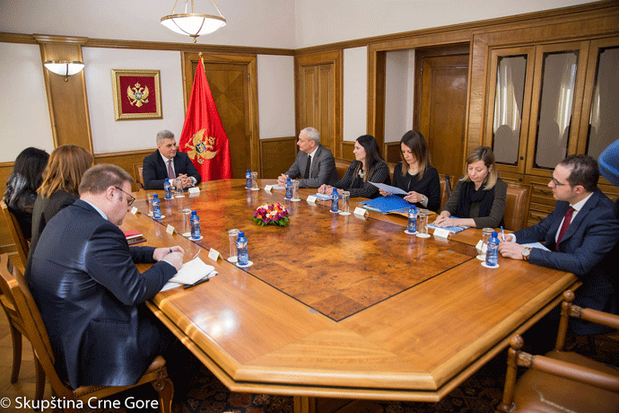 Predsjednik Skupštine primio generalnog sekretara CEI Predsjednik Skupštine primio generalnog sekretara CEI