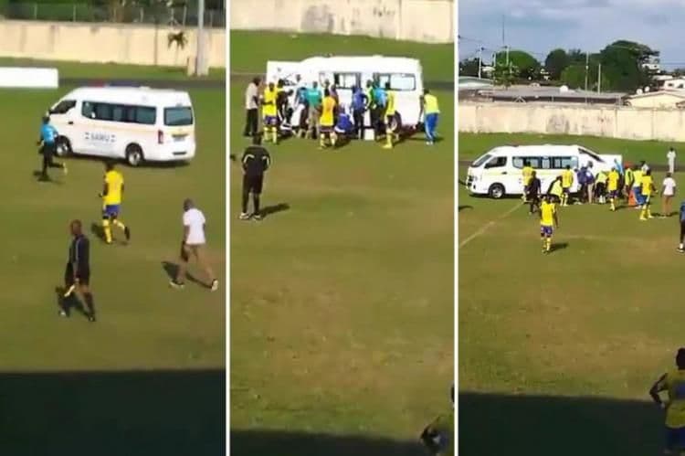 Fudbaler preminuo na putu do bolnice Fudbaler preminuo na putu do bolnice