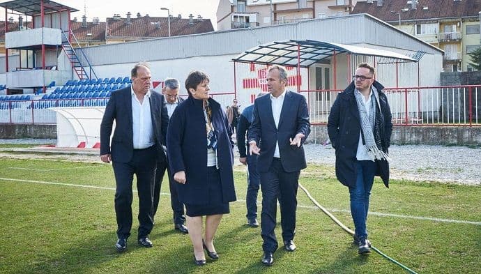 FK Iskra dobija reflektore sredinom aprila Foto; PR Centar