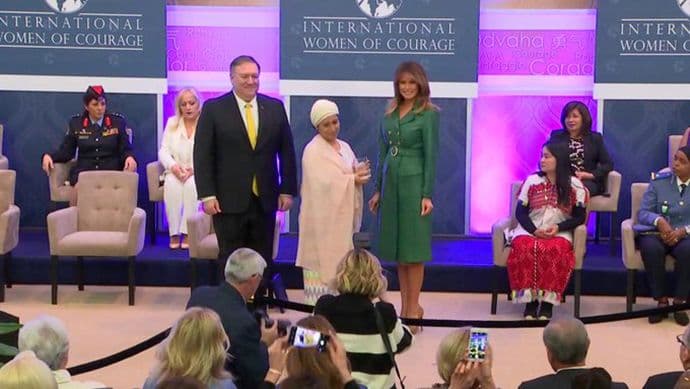 Oliveri Lakić uručena nagrada Hrabra žena Oliveri Lakić uručena nagrada Hrabra žena