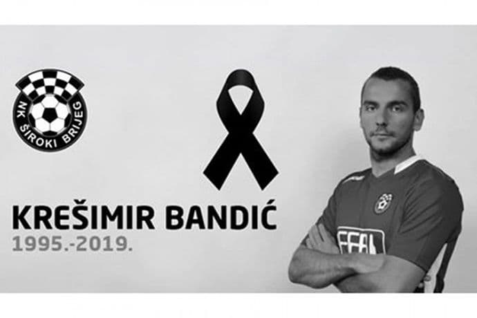 Sahranjen golman Širokog Brijega Krešimir Bandić Sahranjen golman Širokog Brijega Krešimir Bandić