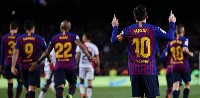 Barsa poslije preokreta savladala Rajo Foto: Beta/AP