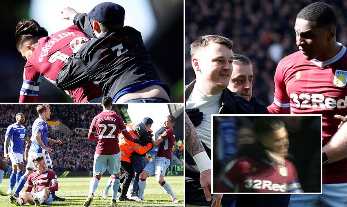 VIDEO: Navijač nokautirao fudbalera! VIDEO: Navijač nokautirao fudbalera!