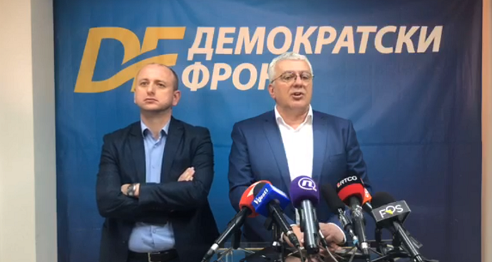 DF poslao Predlog o zajedničkom djelovanju DF poslao Predlog o zajedničkom djelovanju