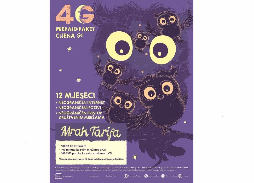 Neograničen internet i besplatni noćni pozivi i razgovori Neograničen internet i besplatni noćni pozivi i razgovori