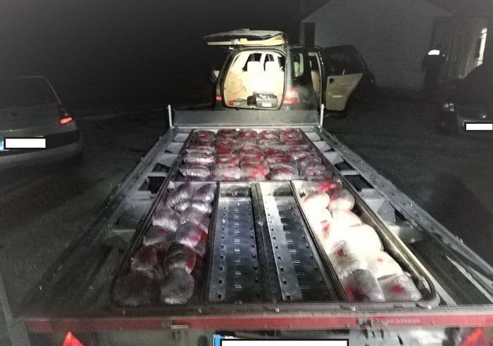 Na granici zaplijenjeno 93 kilograma marihuane Na granici zaplijenjeno 93 kilograma marihuane