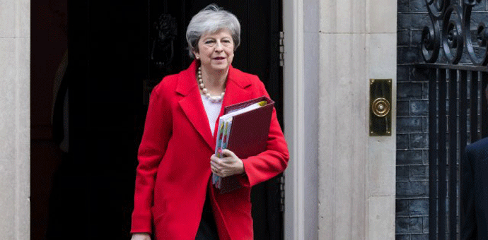 Tereza Mej kao lik iz Monti Pajtona Foto: EPA-EFE/VICKIE FLORES