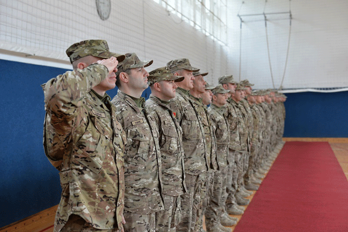 Svečano dočekan IX kontingent iz misije Resolute Support Svečano dočekan IX kontingent iz misije Resolute Support