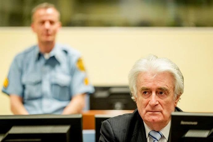 Karadžić: Ovo nema veze sa pravdom FOTO: Beta/AP