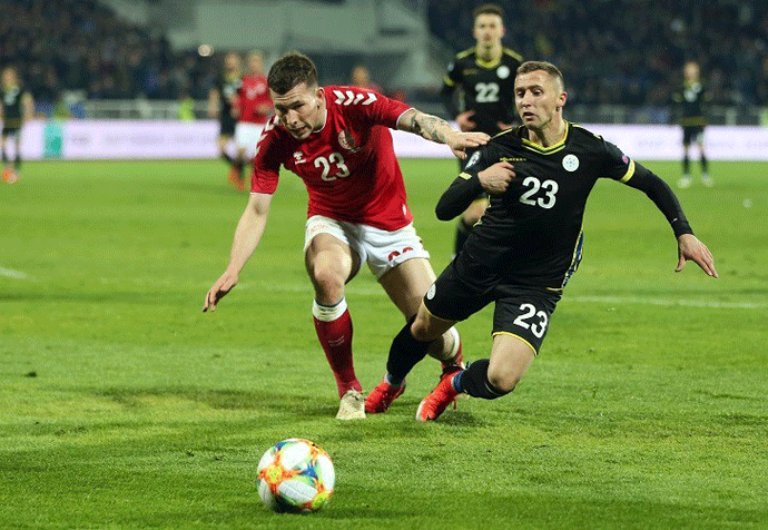 Fudbaleri Kosova igrali neriješeno sa Danskom Foto: Beta/AP