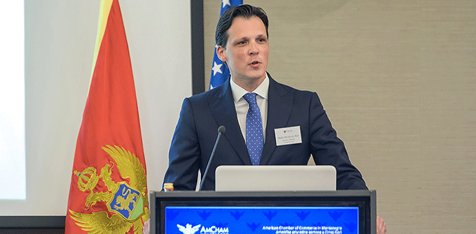 Vladavina prava i predvidljiv poslovni ambijent odlučujući faktori za investitore Foto: AmCham Montenegro