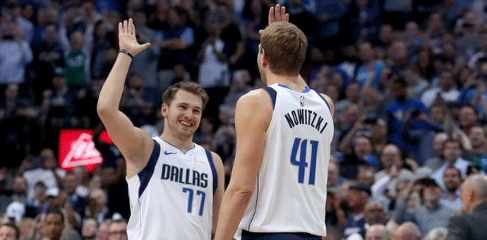Dončić i Novicki srušili šampiona (VIDEO) Foto: Tom Pennington/Getty Images