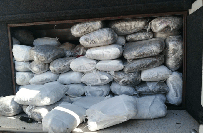 Na GP Ranče zaplijenili oko 233 kilograma marihuane Na GP Ranče zaplijenili oko 233 kilograma marihuane