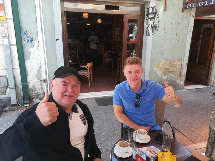 Blokiran uži centar grada, engleski navijači očekuju pobjedu Blokiran uži centar grada, engleski navijači očekuju pobjedu