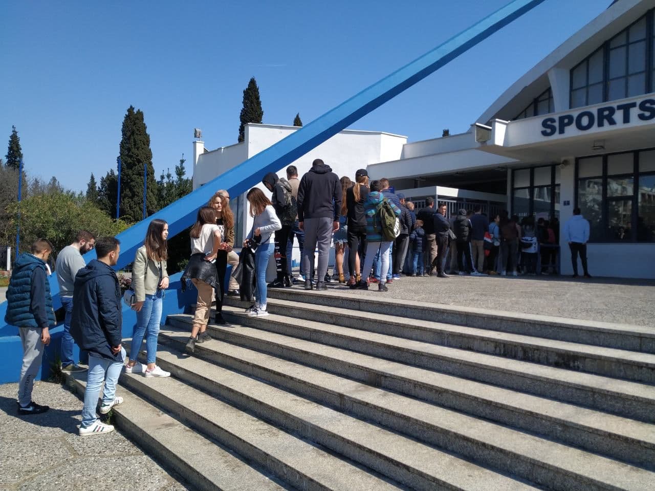 Ogromno interesovanje za derbi s Cedevitom (FOTO) Ogromno interesovanje za derbi s Cedevitom (FOTO)