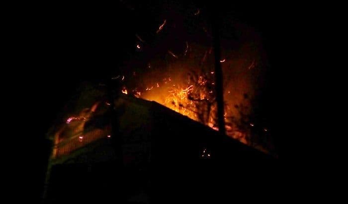 Šušanj: Izgorio krov kuće Šušanj: Izgorio krov kuće