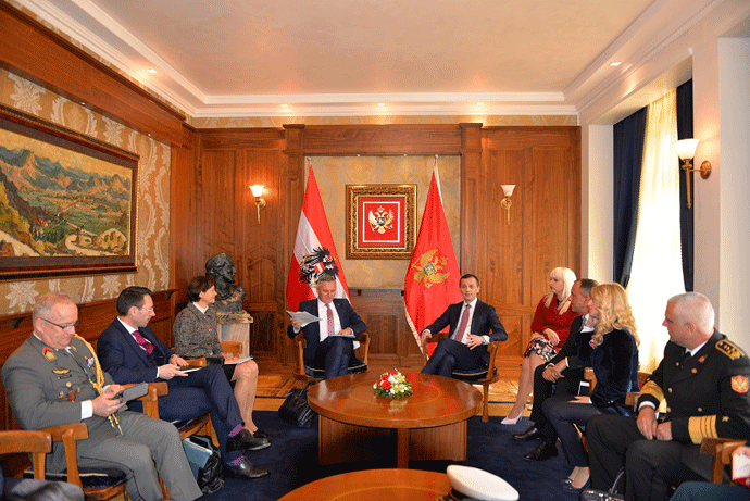 Odlični odnosi Crne Gore i Austrije Odlični odnosi Crne Gore i Austrije