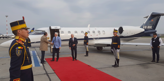 Marković doputovao u Bukurešt (VIDEO) Foto: gov.me