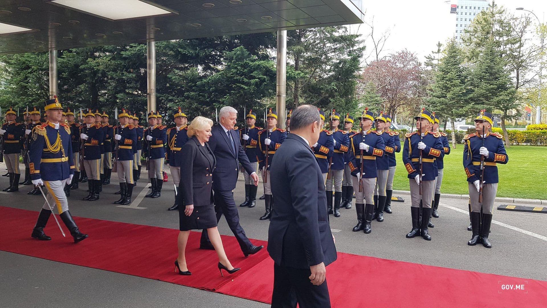 Marković dočekan u Rumuniji uz najviše državne počasti Marković dočekan u Rumuniji uz najviše državne počasti