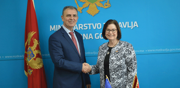 SAD će podržati jačanje crnogorskog zdravstva Foto: Ministarstvo zdravlja