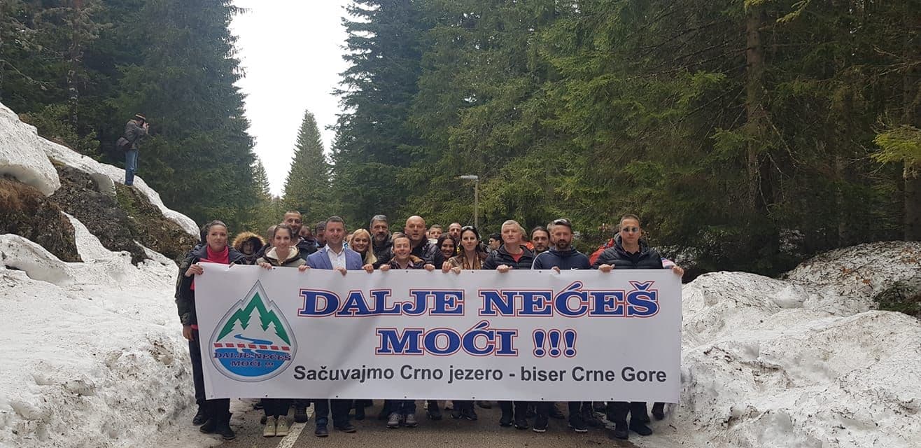 Protest na Žabljaku: Branimo Durmitor facebook