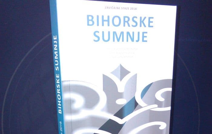 Promocija zbirke priča Bihorske sumnje 10. aprila u KIC-u Promocija zbirke priča Bihorske sumnje 10. aprila u KIC-u