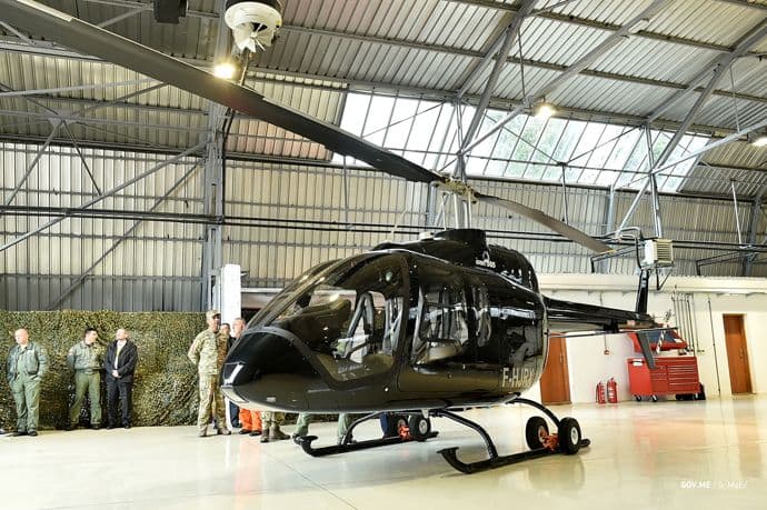 Bošković predstavio helikopter Bell Bošković predstavio helikopter Bell
