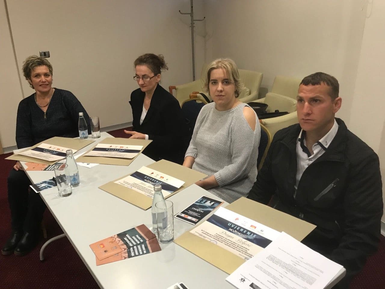 Ugovor o radu za četiri osobe sa invaliditetom Ugovor o radu za četiri osobe sa invaliditetom