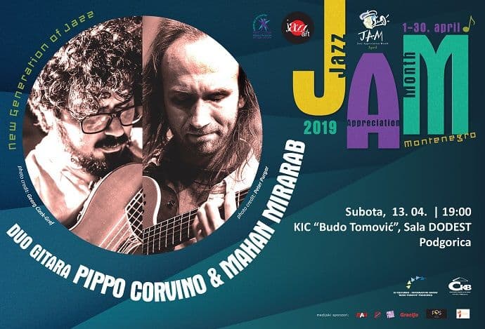 Duo gitara Pippo Corvino & Mahan Mirarab prirediće dva koncerta Duo gitara Pippo Corvino & Mahan Mirarab prirediće dva koncerta